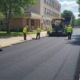 Асфальтирование около учебных заведений