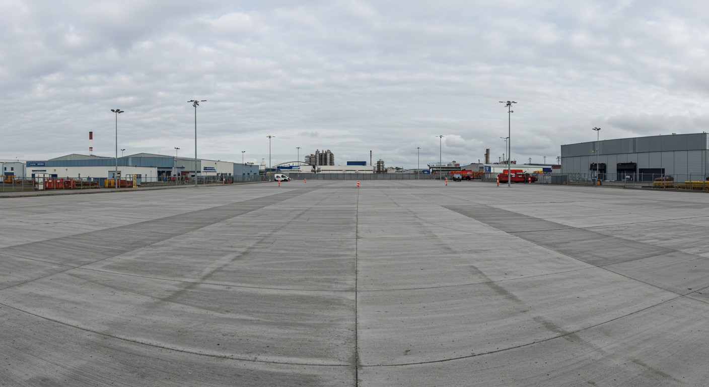 Асфальтирование производственных зон