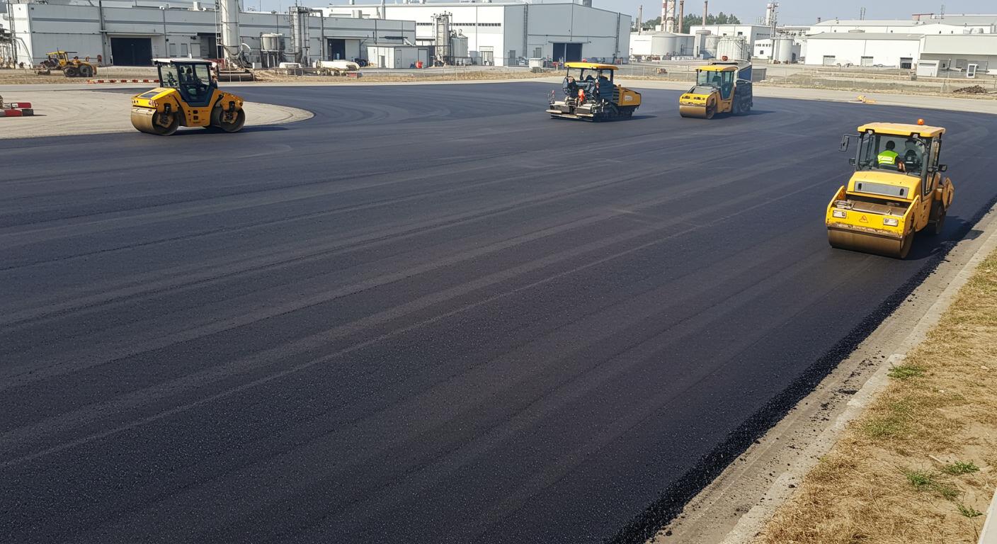 Асфальтирование территорий промышленных парков