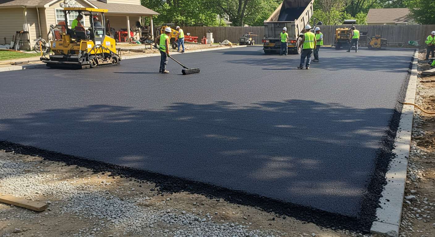 Асфальтирование частных гаражных территорий