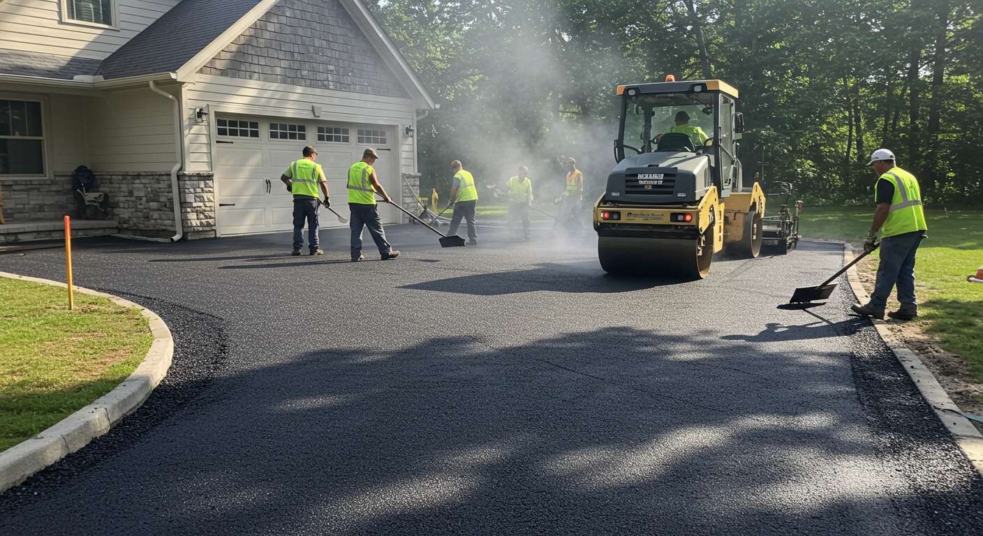 Асфальтирование дворового проезда
