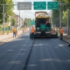 Асфальтирование дорог средних объектов городских магистралей