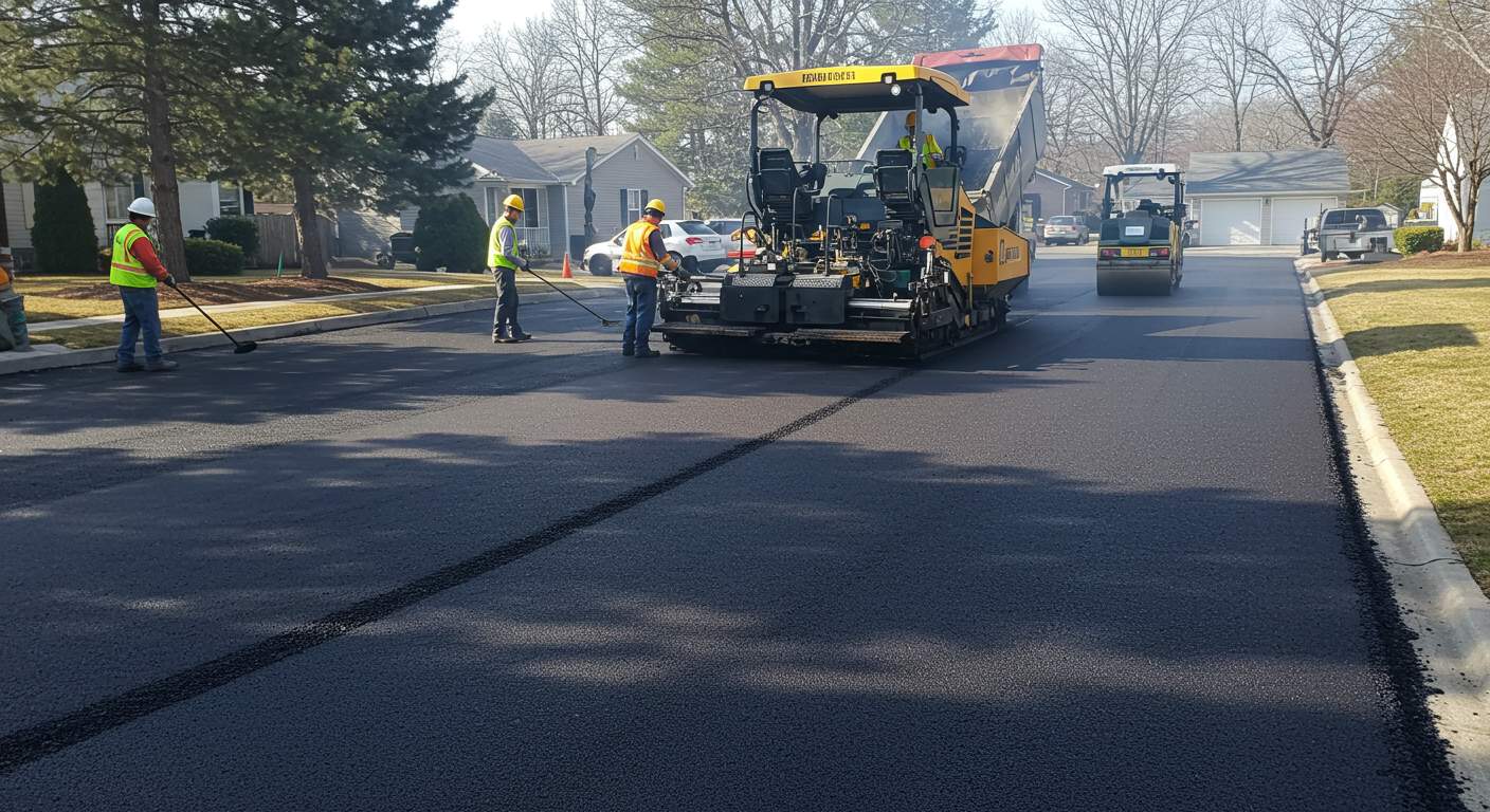 Асфальтирование придомовой парковки