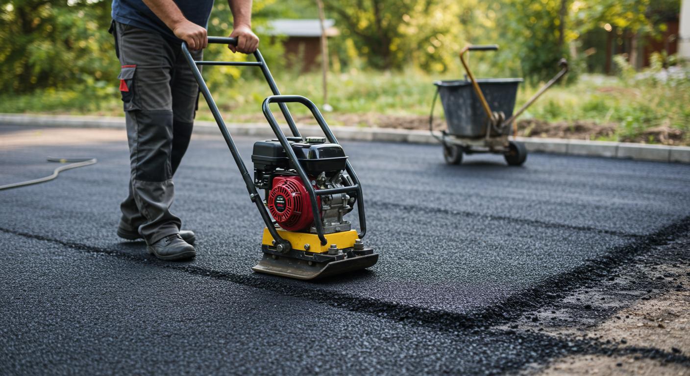 Асфальтирование дачных дорог