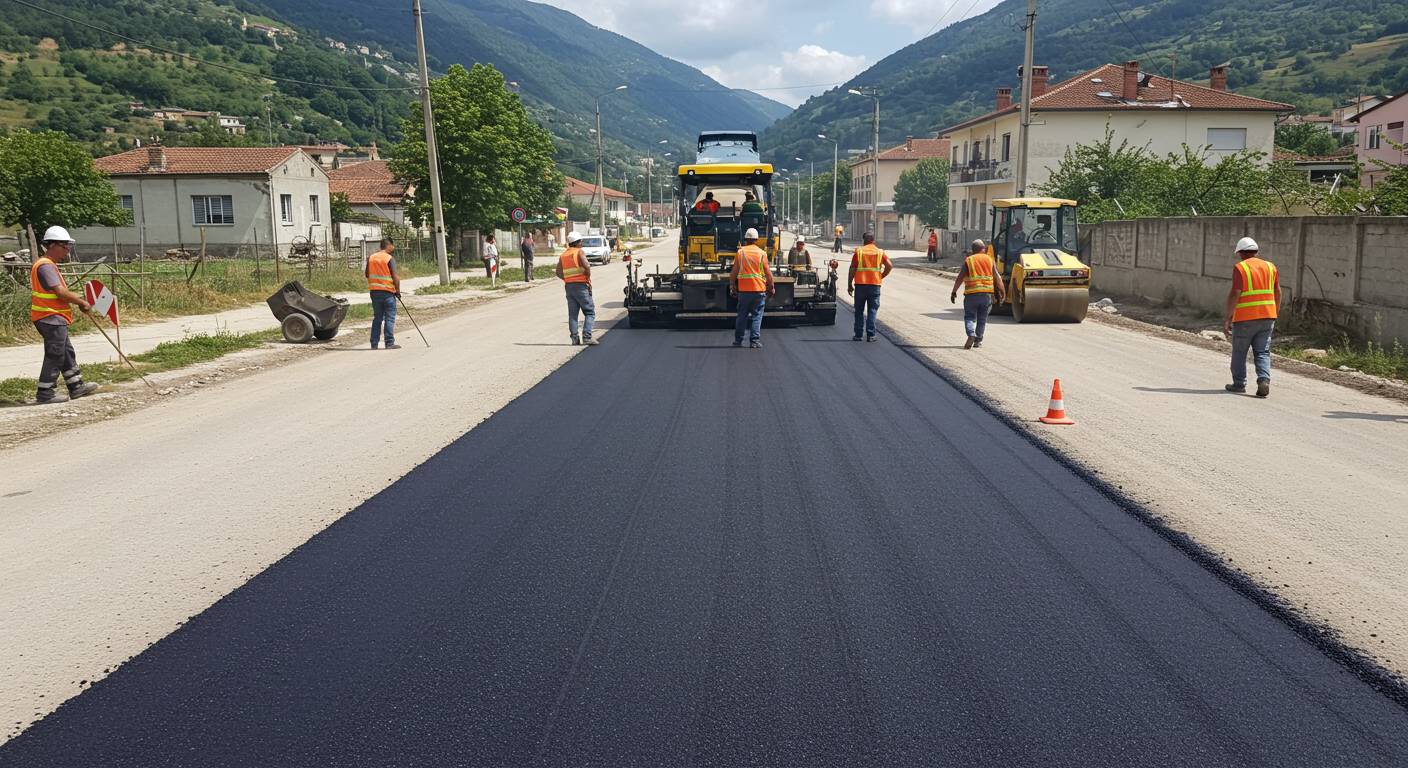 Асфальтирование территорий СНТ