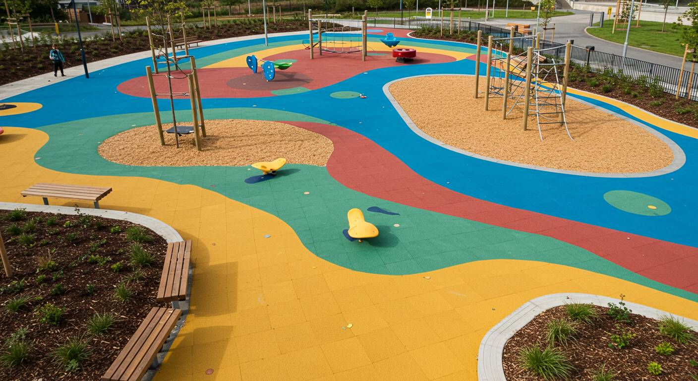 Асфальтирование детских игровых зон