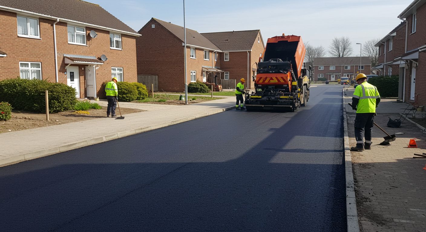Асфальтирование территорий предприятий ЖКХ