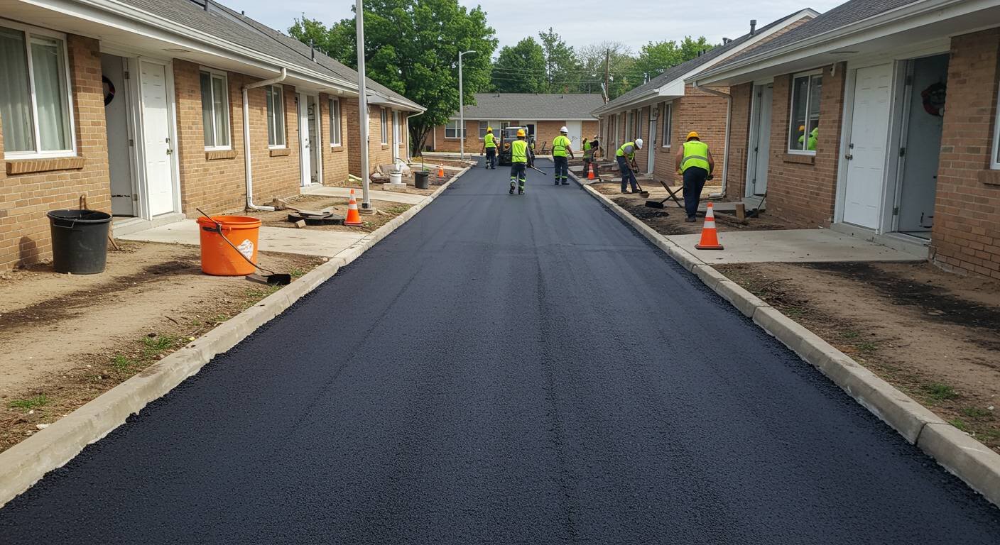 Асфальтирование территорий предприятий ЖКХ Асфальтирование территорий предприятий ЖКХ
