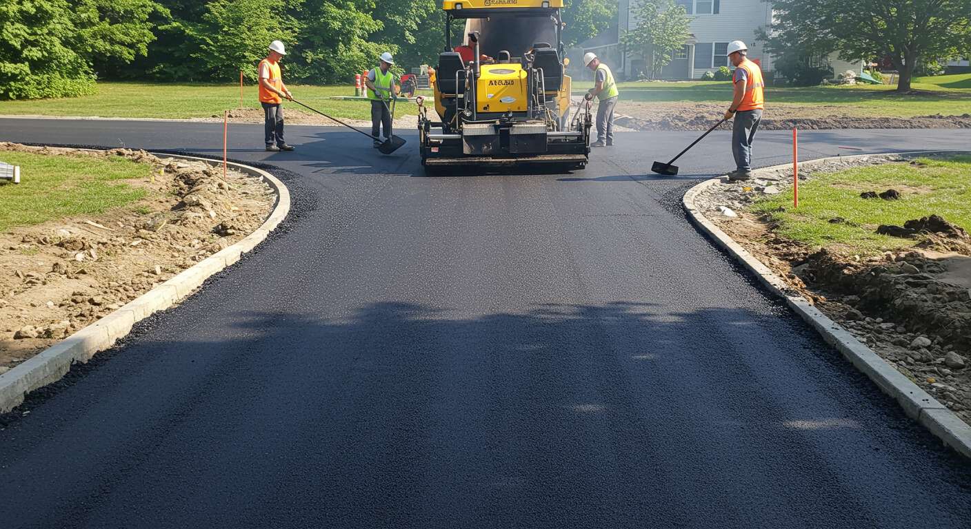 Асфальтирование придомовой дороги Асфальтирование придомовой дороги