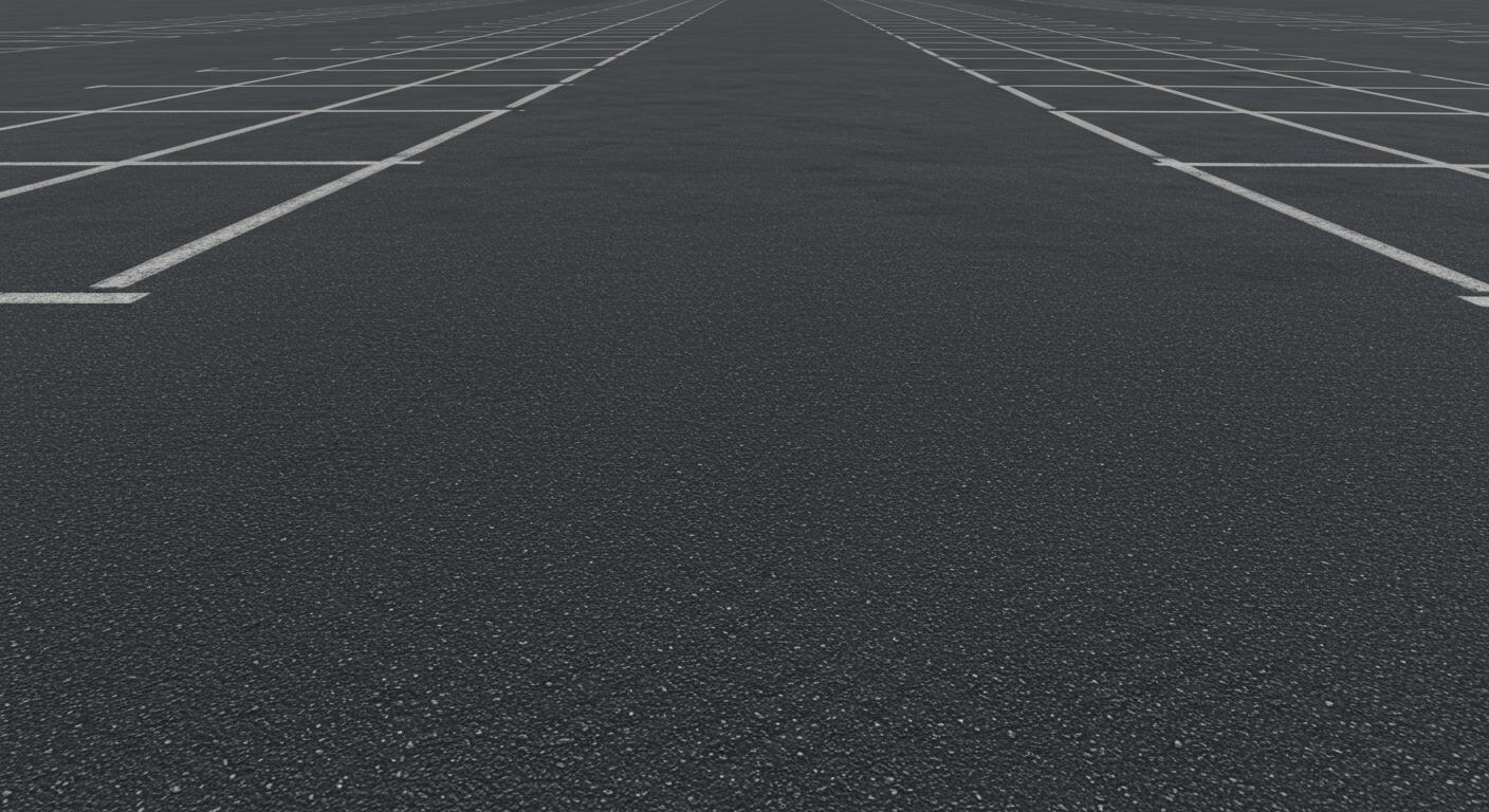 Сплошное асфальтирование парковочной зоны