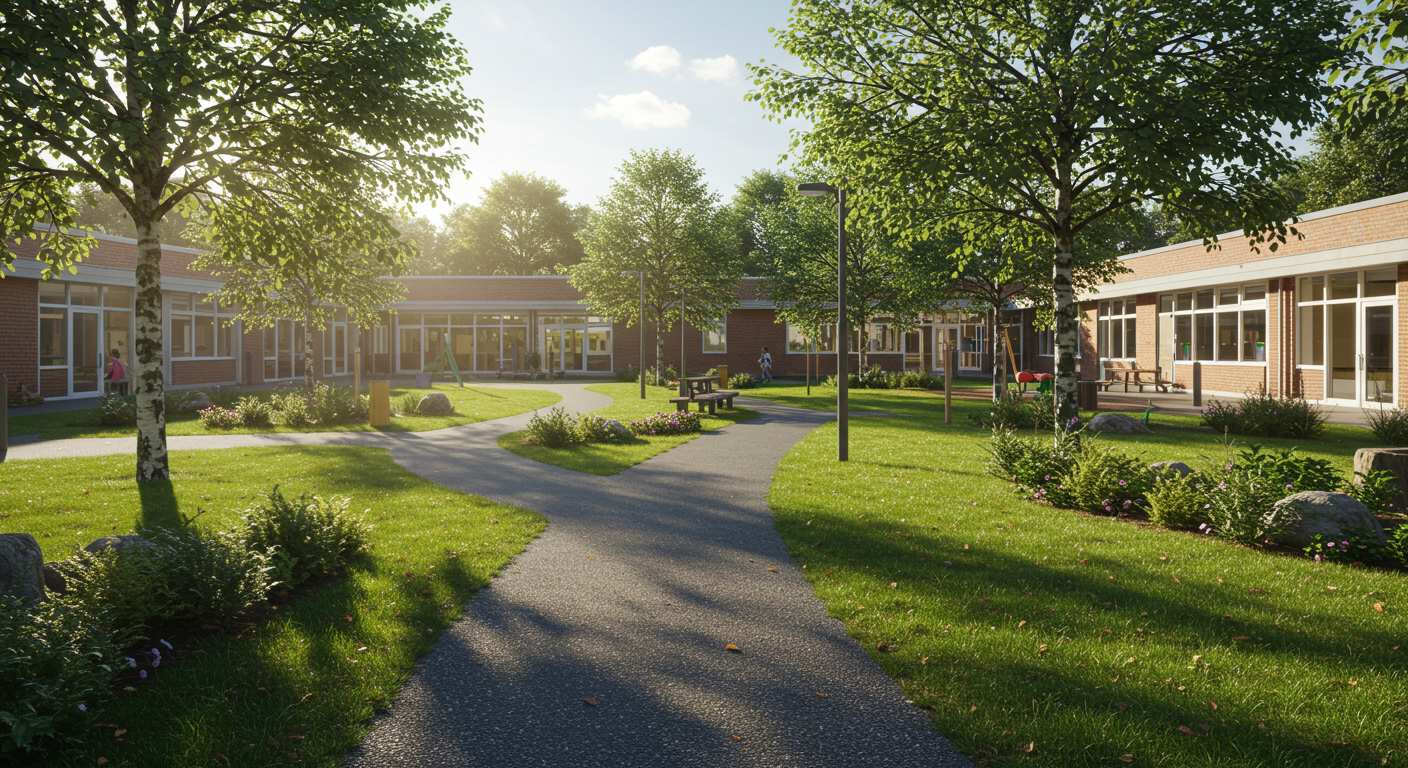 Асфальтирование школьных дорожек