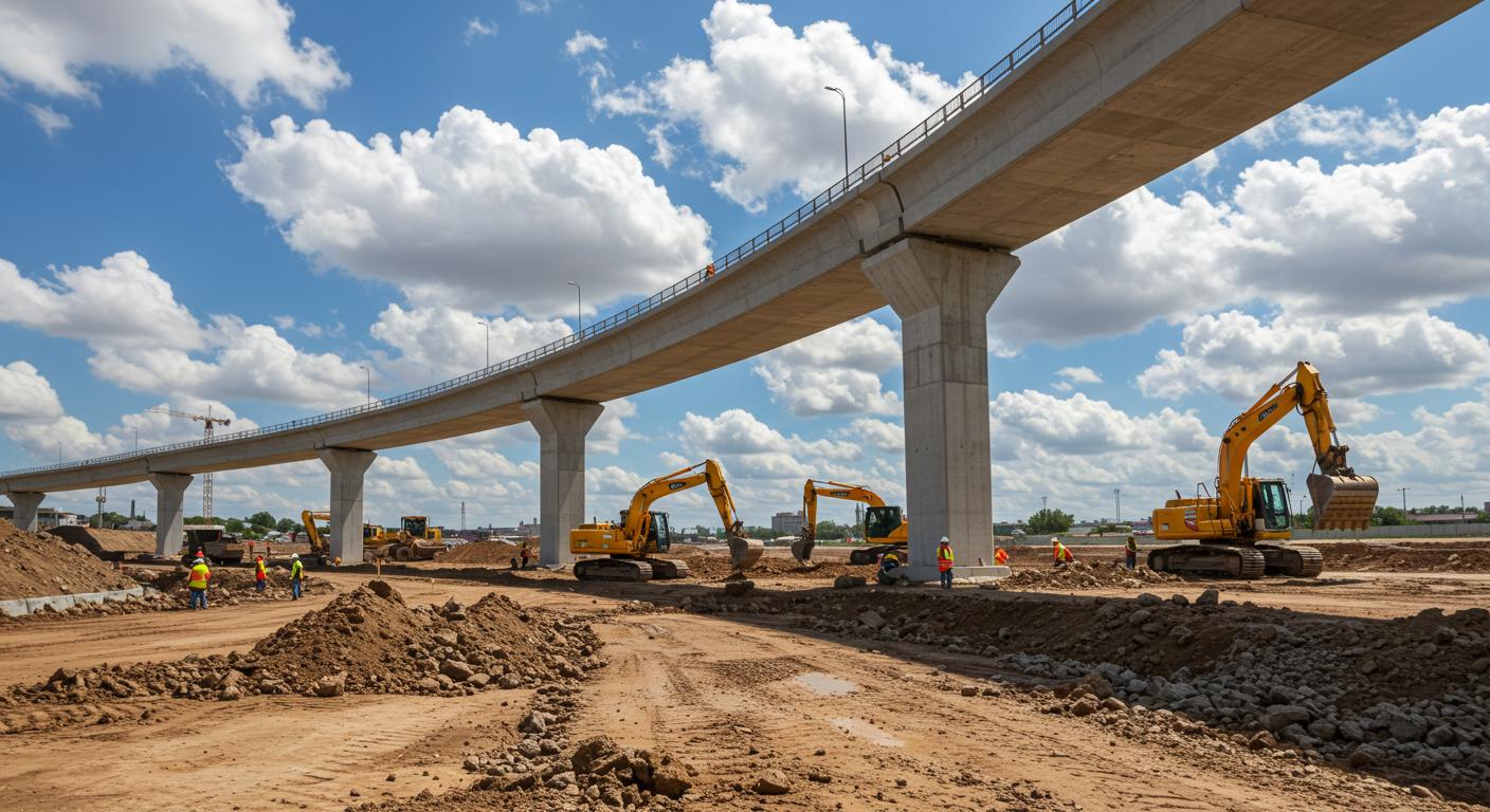 Устройство новых кольцевых дорог
