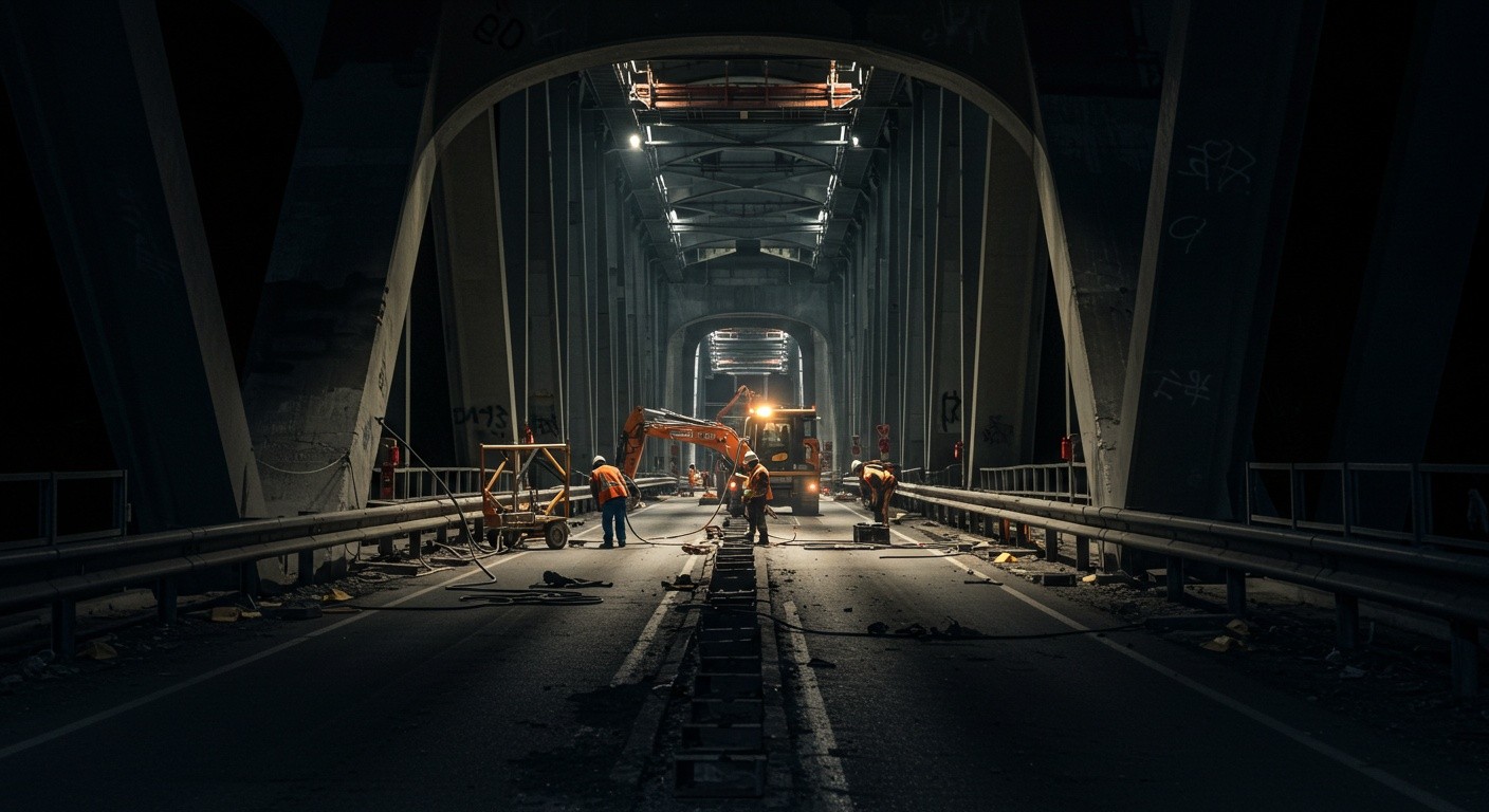 Ремонт и восстановление мостовых дорог