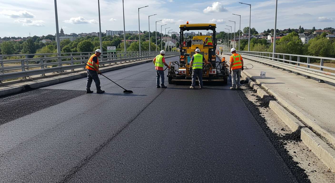 Ремонт мостовых дорог
