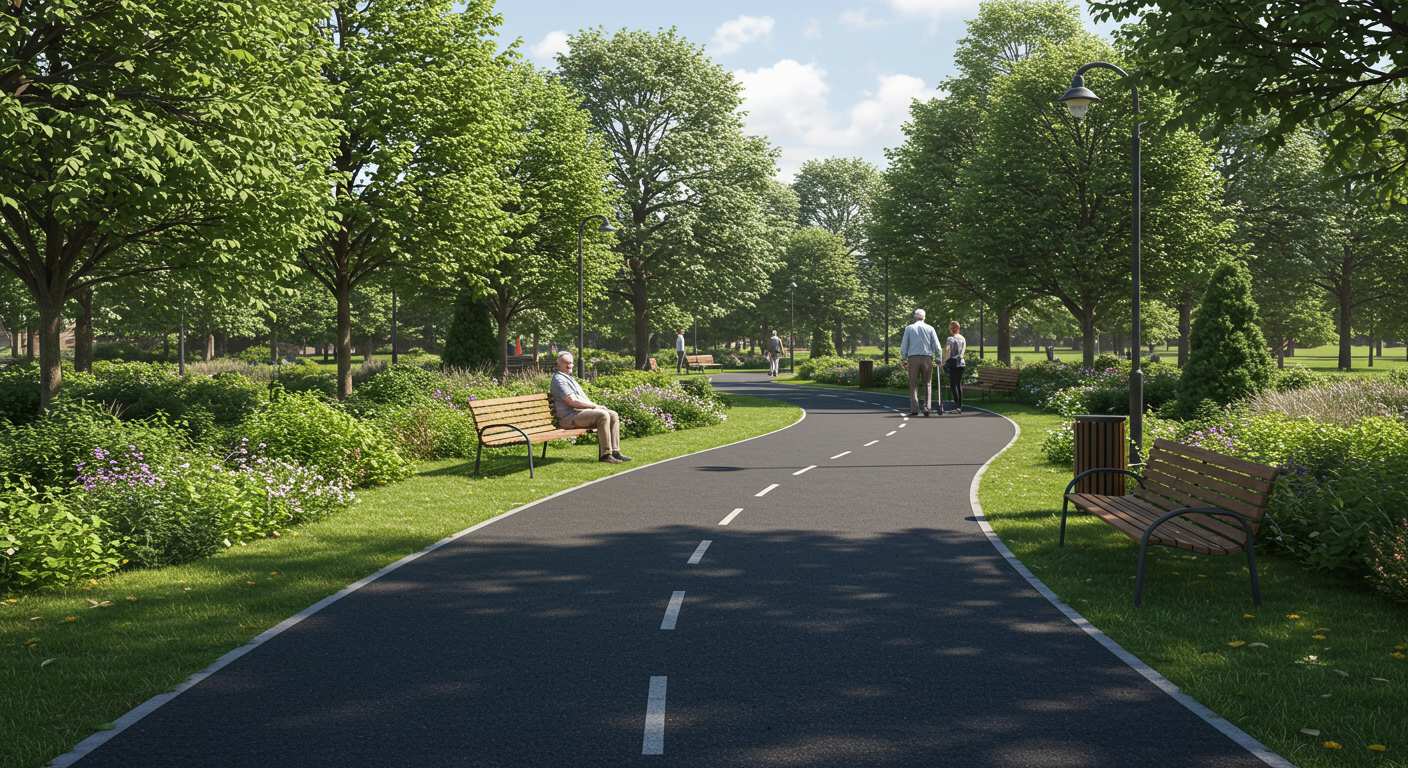 Асфальтирование парковой зоны