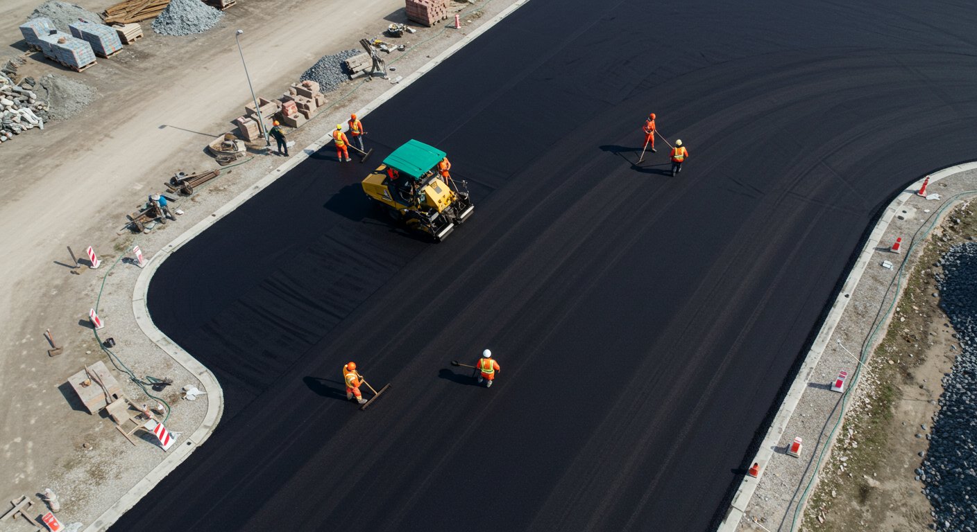 Асфальтирование погрузочно-разгрузочной зоны