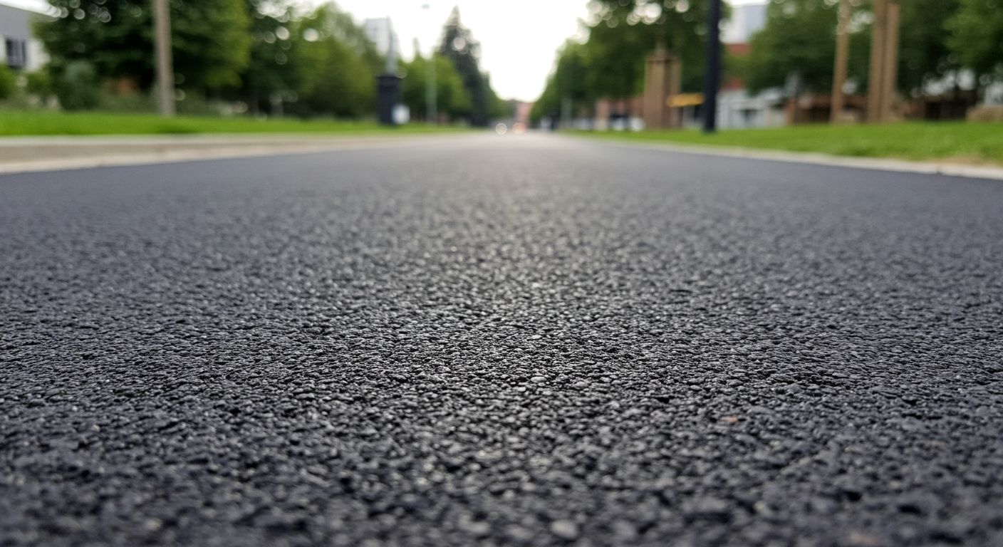 Экологически чистый асфальт для пешеходных зон