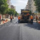 Асфальтирование территорий городских улиц с декоративным асфальтобетоном