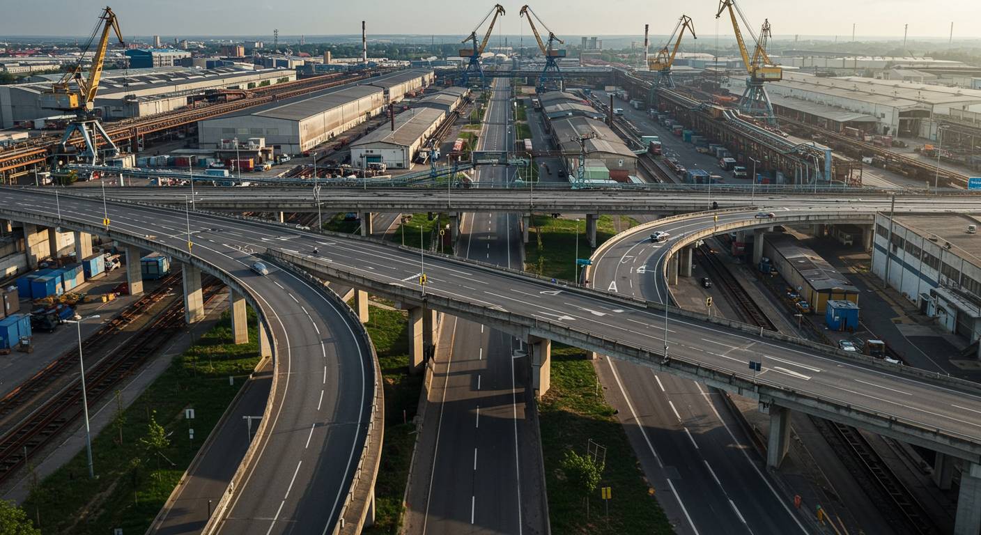 Дорога для промышленных грузов